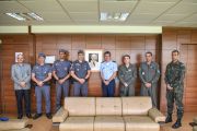 Diretor-Geral do DCTA recebe o Comandante de Policiamento do Interior 1