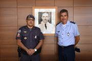Diretor-Geral do DCTA recebe o novo Comandante de Policiamento do Interior 1